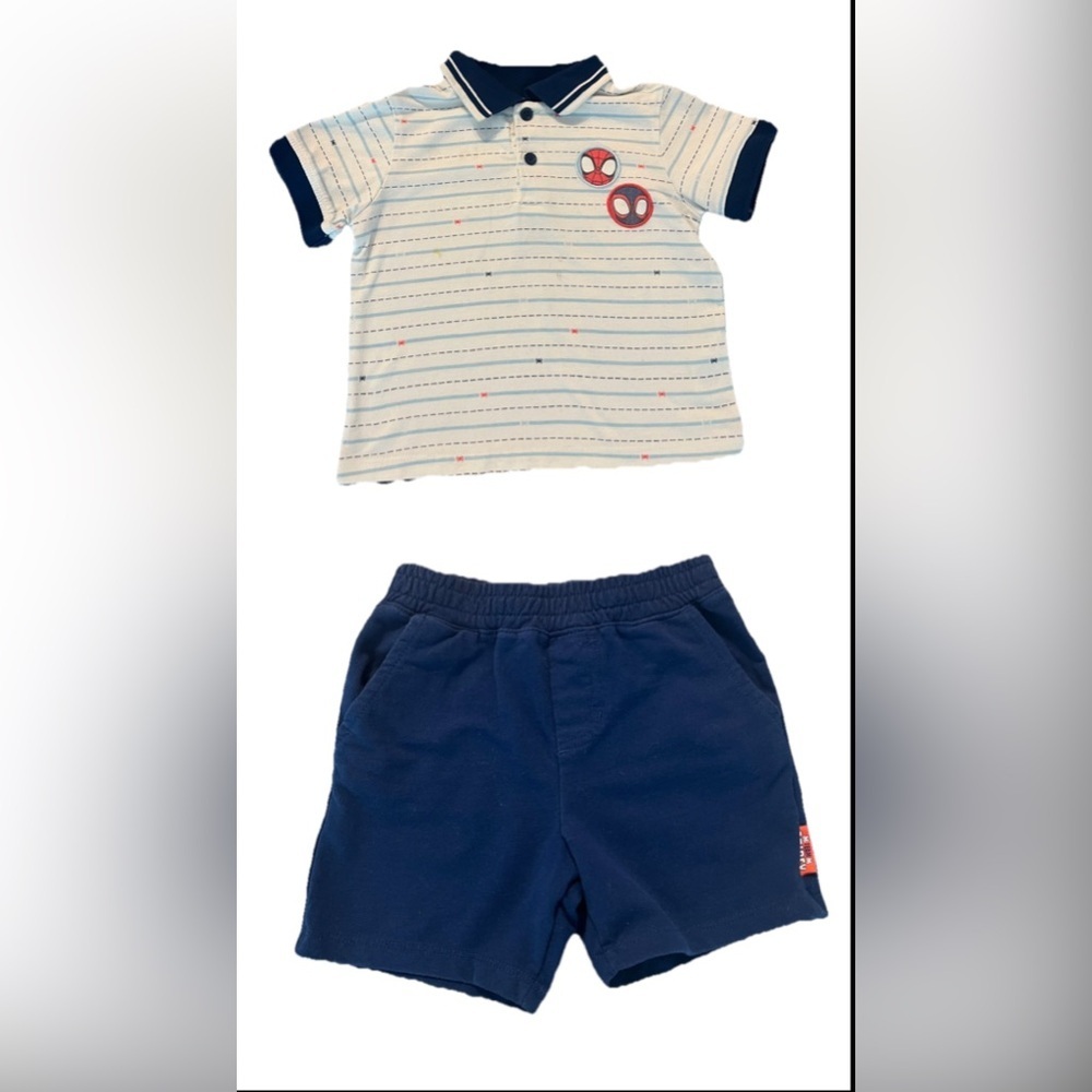 Spidey and Friends 2T Shirt and Shorts (0806)